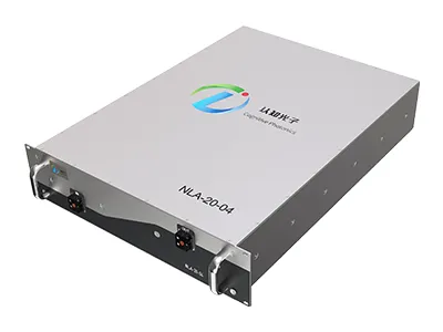 4-Channel Narrow Linewidth Low-Noise PM Fiber Amplifier