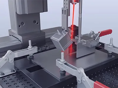 Laser Welding Position Compensation System
